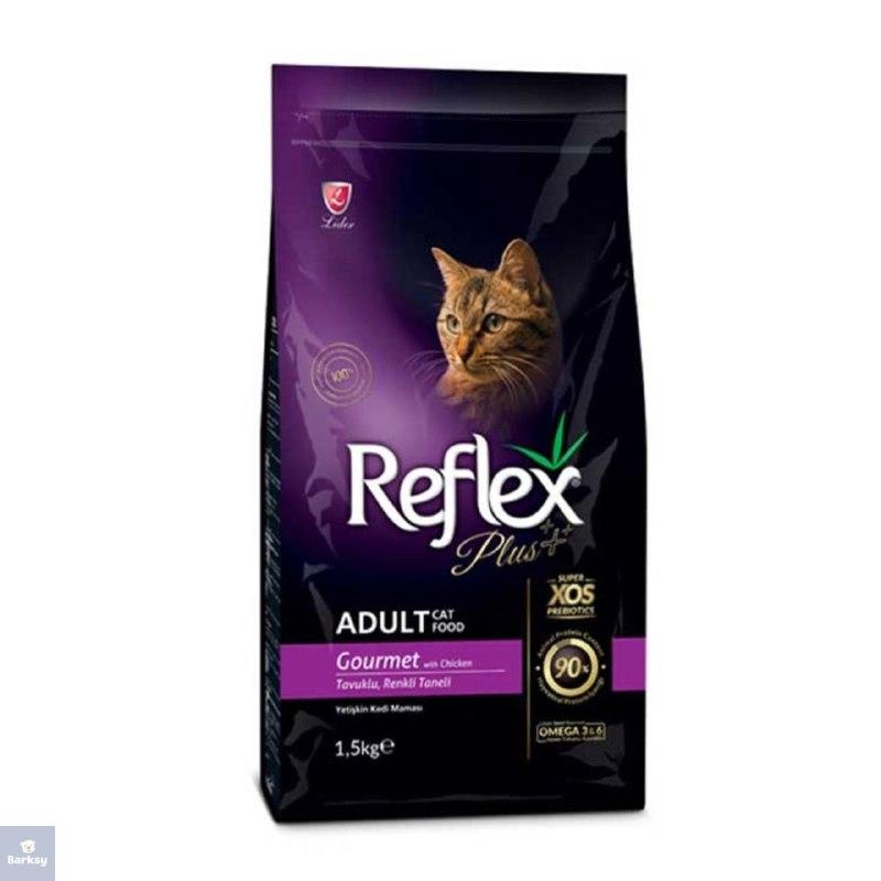 reflex-plus-gourmet-adult-cat-food غذای خشک گربه رفلکس پلاس (Reflex Plus) مدل گورمت